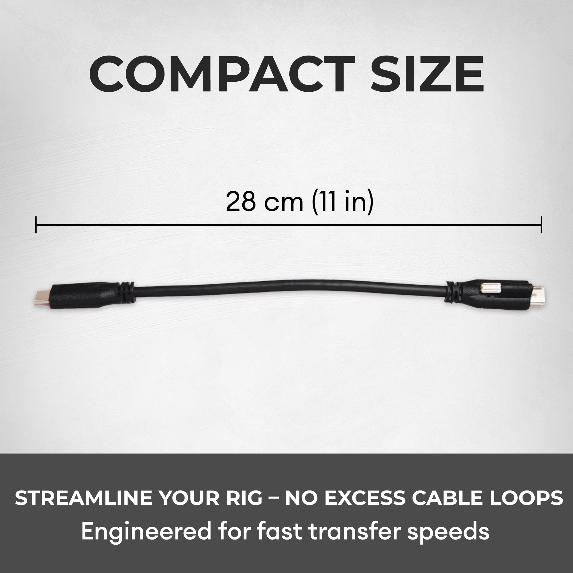 Amazon.co.jp: XLCS Designs ロック式USB Cケーブル Blackmagic